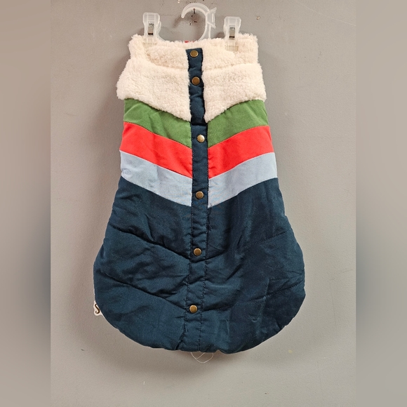 Vintage Ski Dog Puffer Vest - Picture 2 of 4